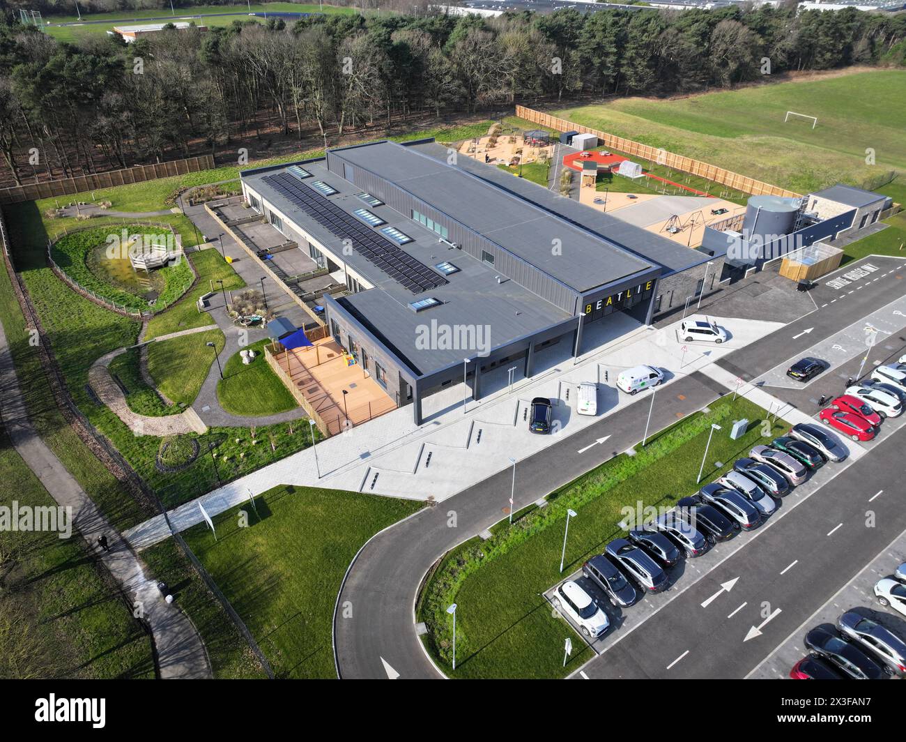 Livingston drone hires stock photography and images Alamy