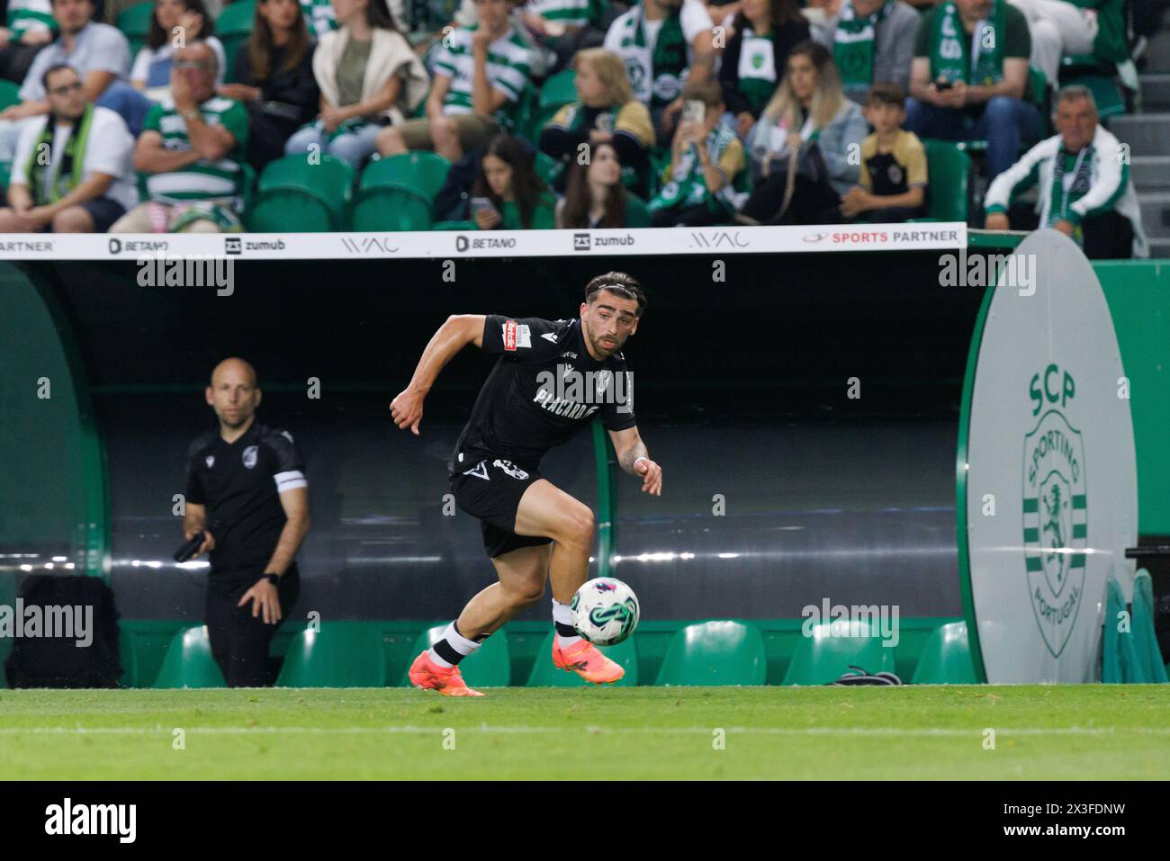 Jota Silva  during Liga Portugal game between Sporting CP and Vitoria SC at Estadio Jose Alvalade, Lisbon, Portugal. (Maciej Rogowski) Stock Photo