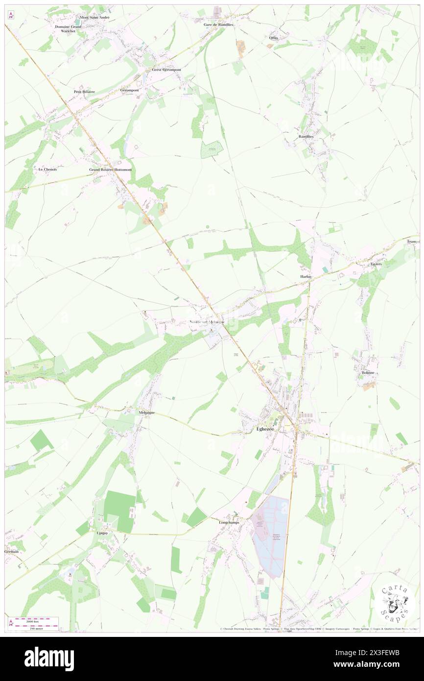 Noville-sur-Mehaigne, Province de Namur, BE, Belgium, Wallonia, N 50 36' 31'', N 4 53' 31'', map, Cartascapes Map published in 2024. Explore Cartascapes, a map revealing Earth's diverse landscapes, cultures, and ecosystems. Journey through time and space, discovering the interconnectedness of our planet's past, present, and future. Stock Photo
