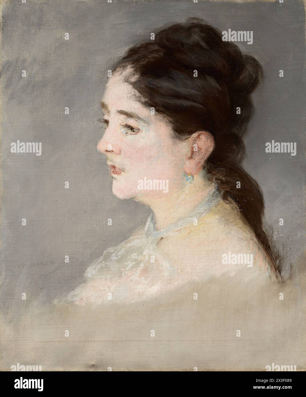 Claire Campbell. Edouard Manet. 1876. Stock Photo