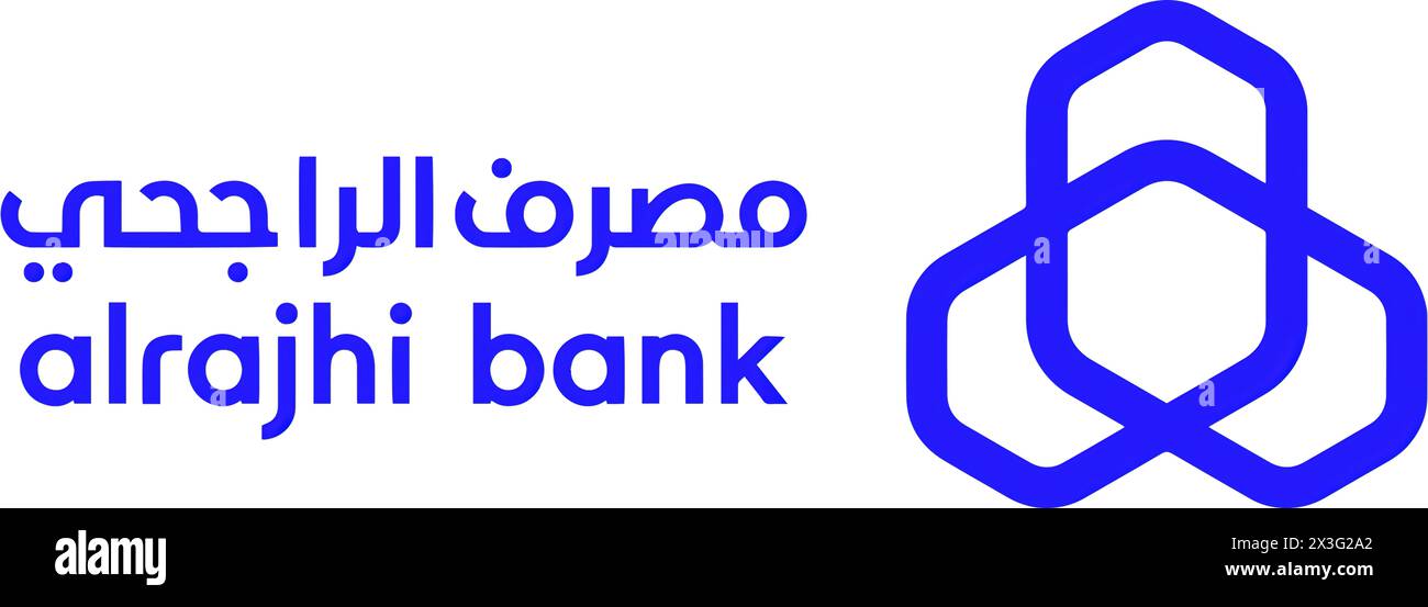 New York, USA - 9 March 2024: Al Rajhi Bank alrajhi bank Company Logo, Corporation Icon, Illustrative Editorial. Stock Photo