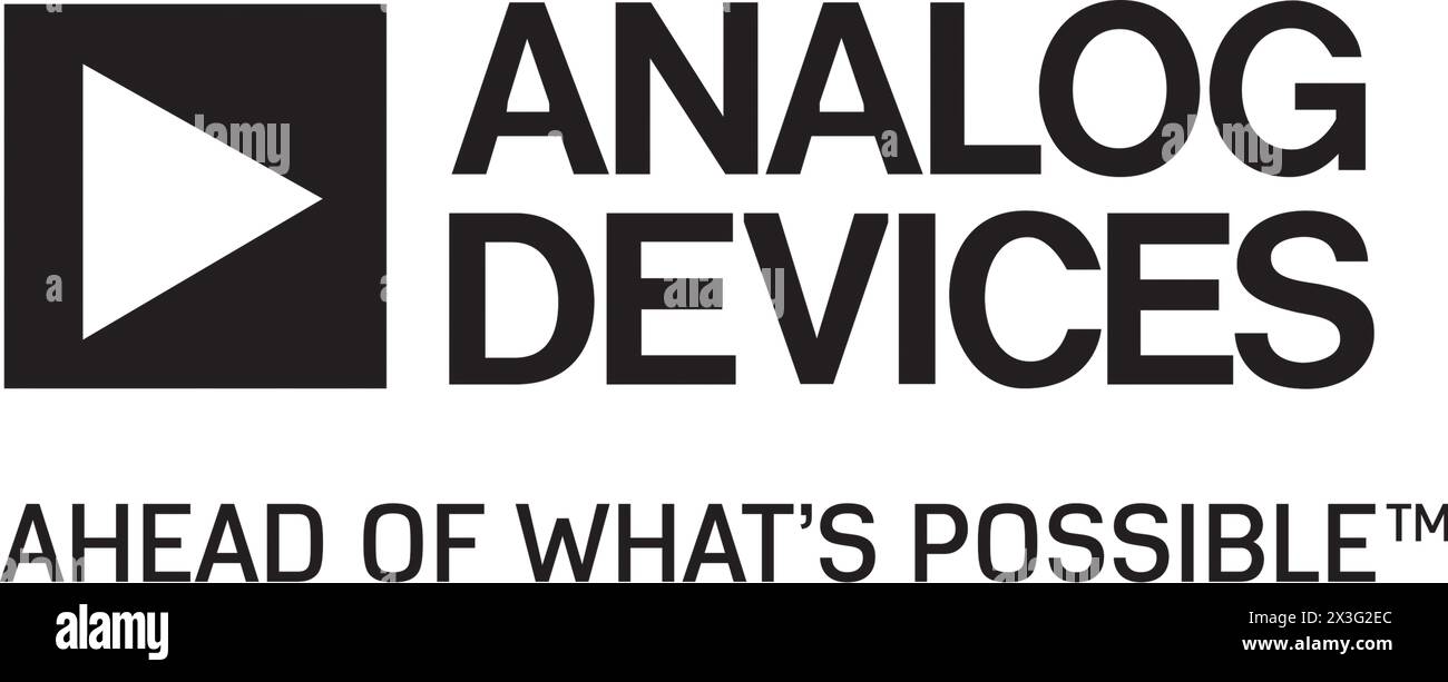 New york usa 9 march 2024 analog devices company logo corporation