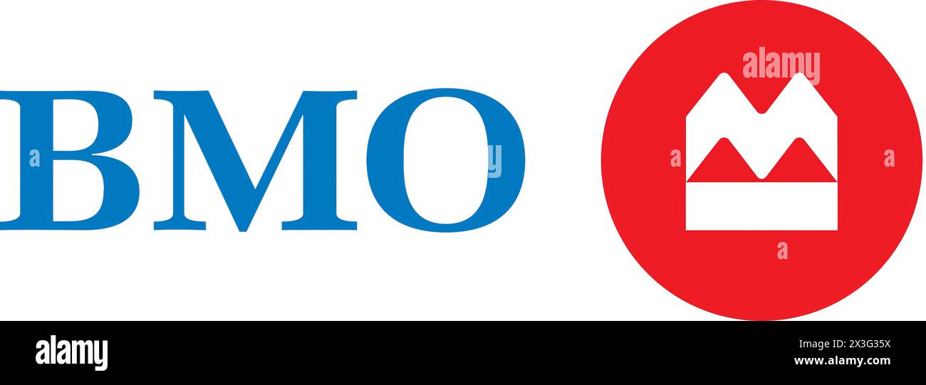 New York, USA - 9 March 2024: BMO Company Logo, Corporation Icon. Stock Photo