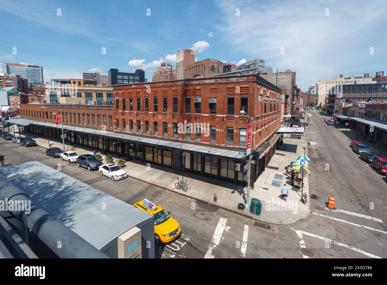 Typical Street at Chelsea New York City Stock Photo - Alamy