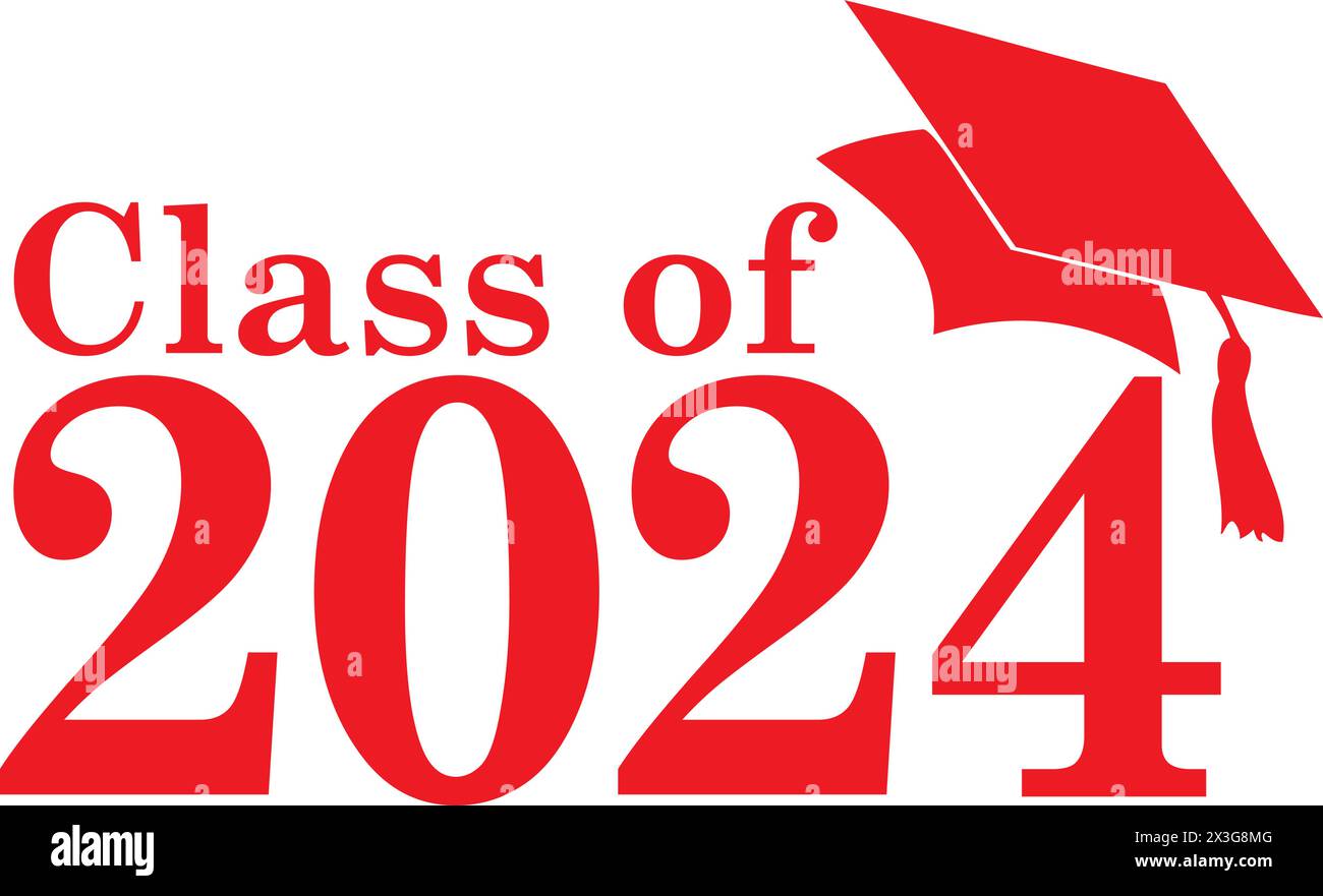 2024 Congratulations Class of 2024 Stock Vector Image & Art Alamy