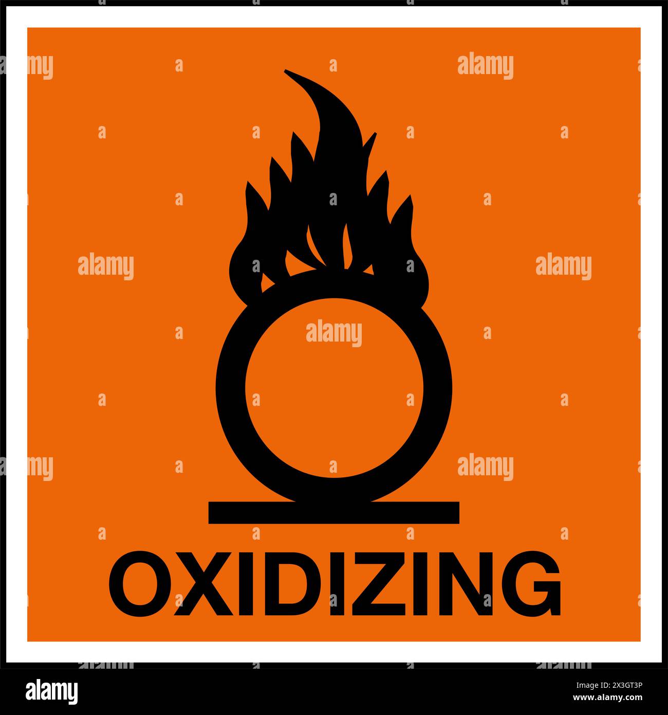 Hazardous Substances Identification Storage Area Marking Label Warning