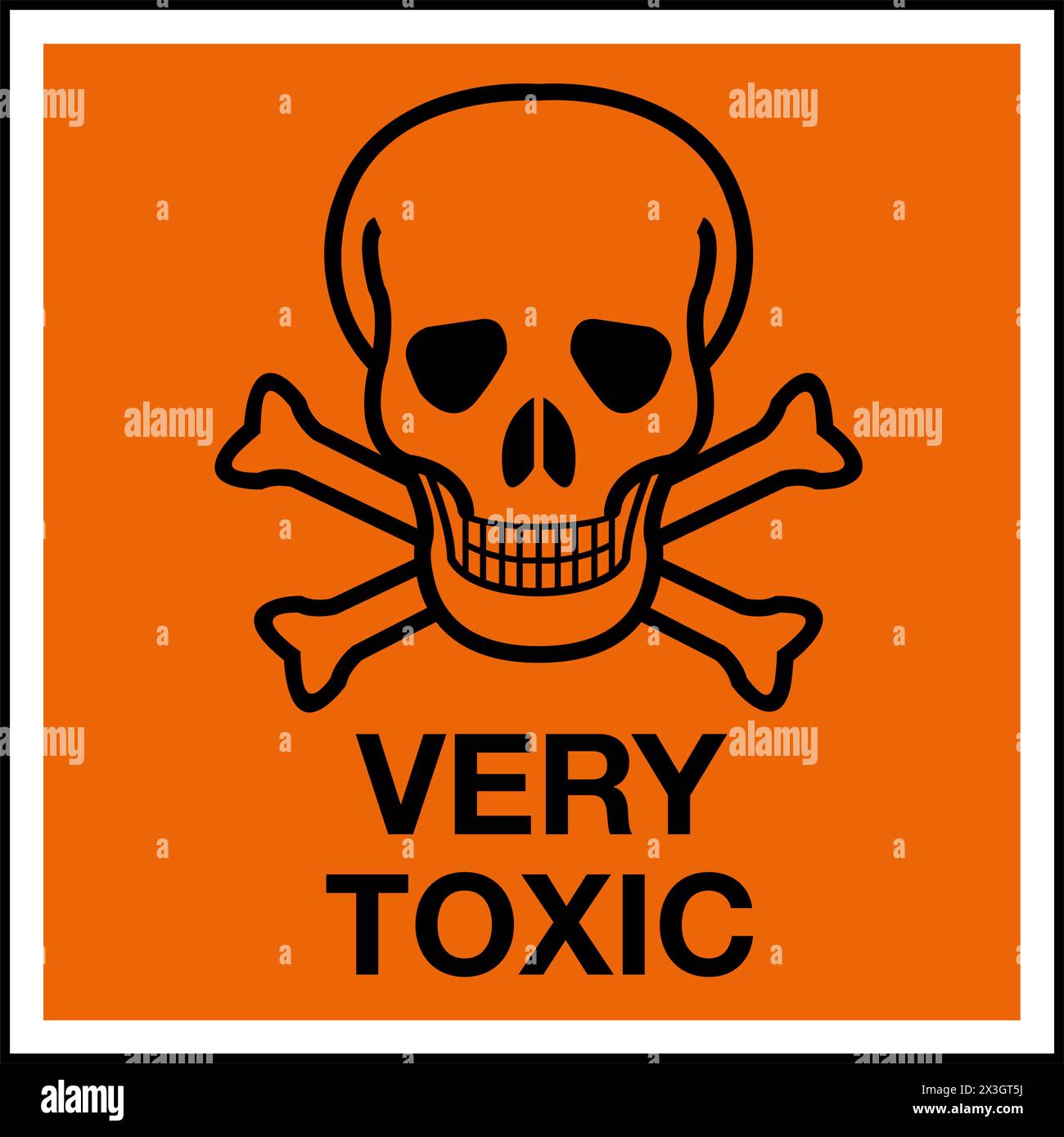 Hazardous Substances Identification Storage Area Marking Label Warning