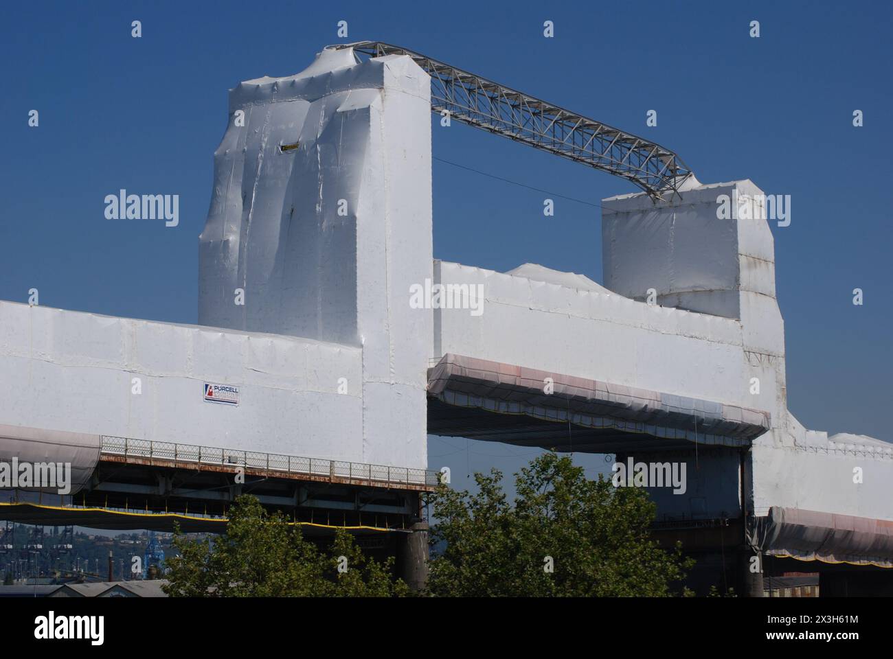 Seeing some sights in Tacoma, Washington Stock Photo