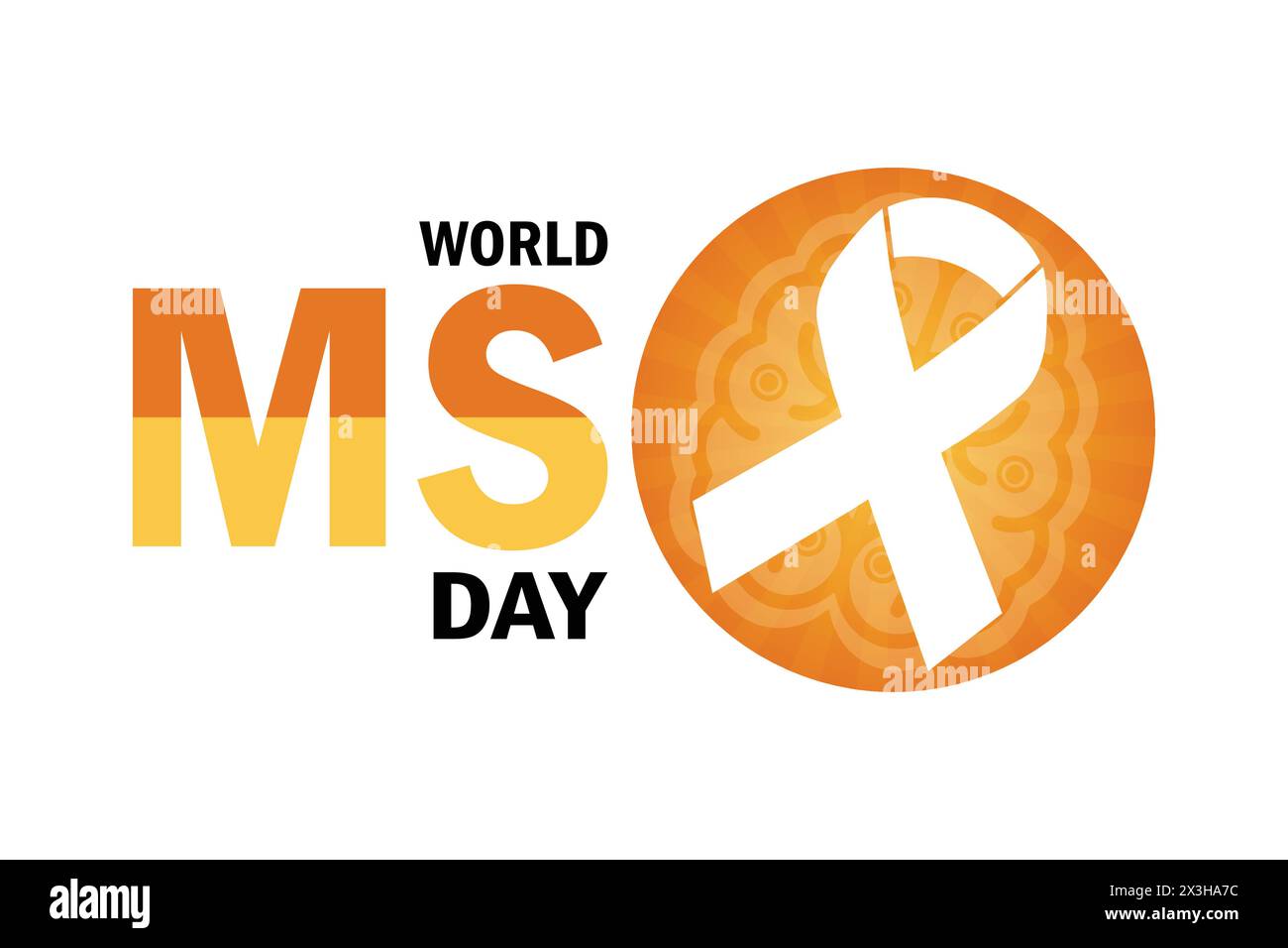 World MS Day. Holiday concept. Template for background, banner, card ...