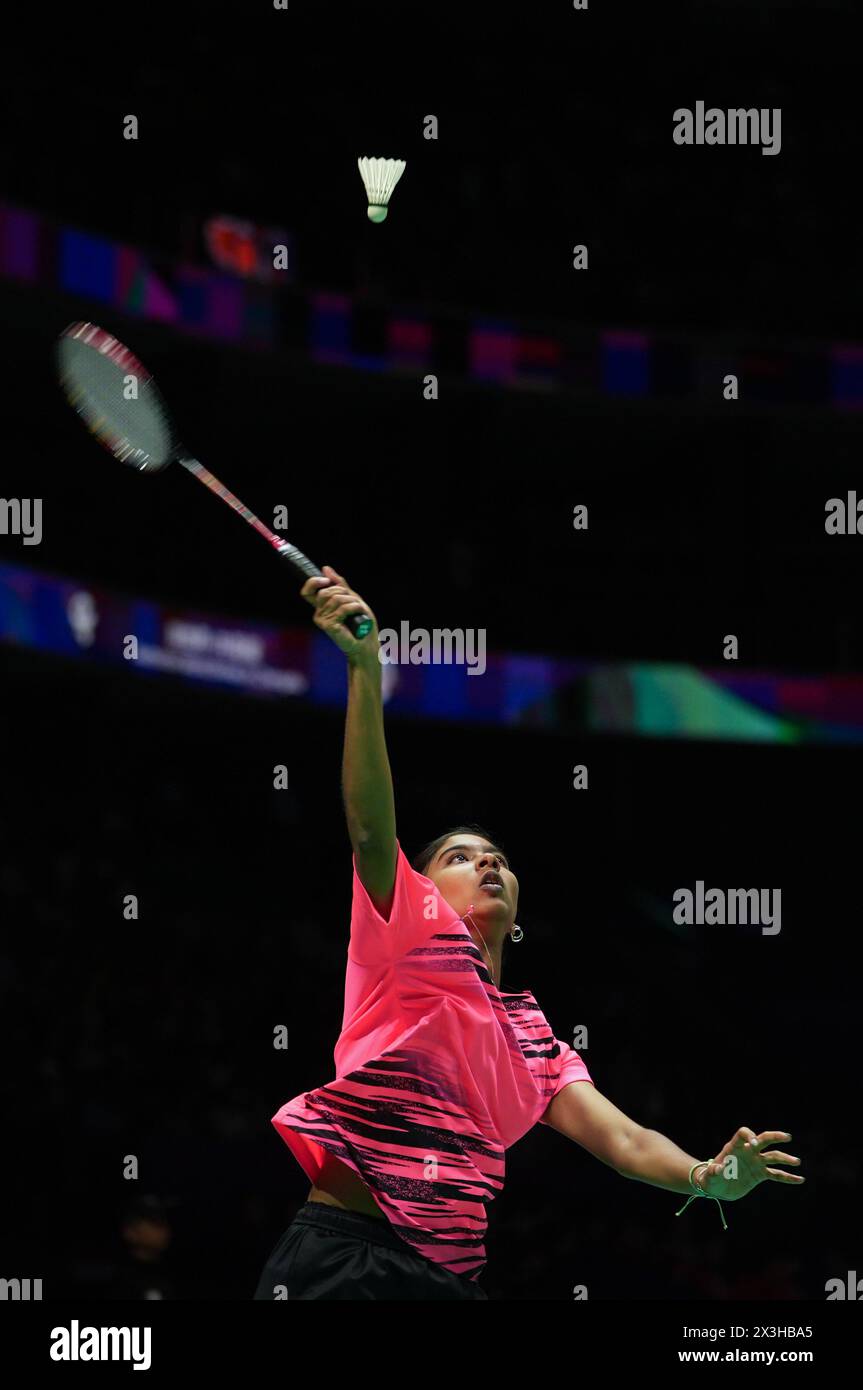 Chengdu, China's Sichuan Province. 27th Apr, 2024. Fadilah Shamika ...