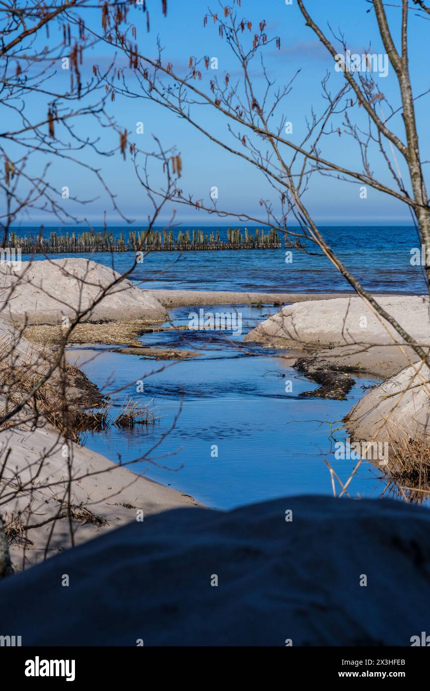 With its golden sands and panoramic vistas, Lapmezciems Beach is a ...
