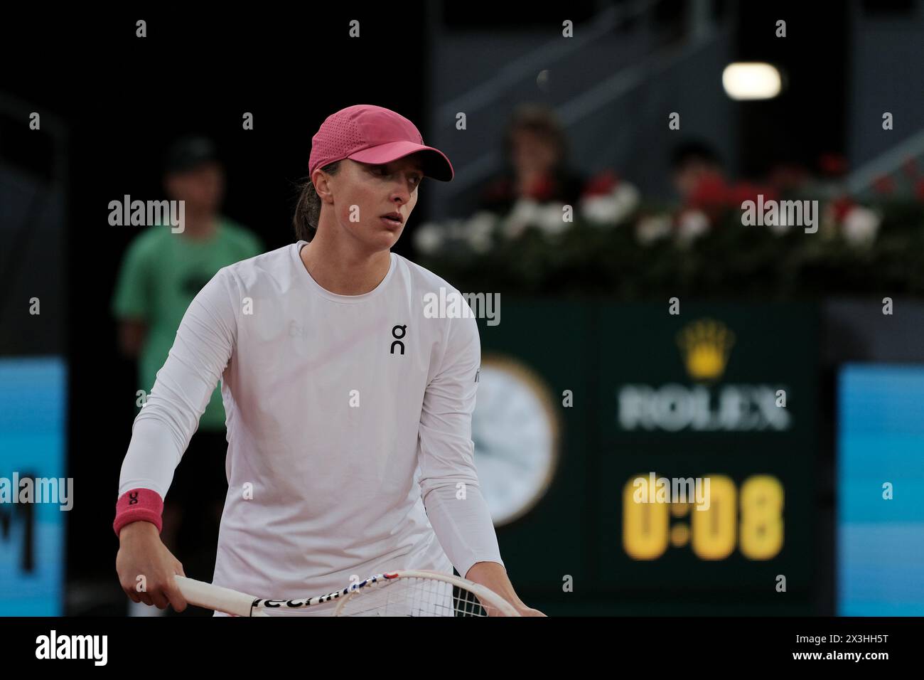 Newc For Rou Madrid, Spain. 27th Apr, 2024. Tennis: Mutua Madrid Open tennis ...