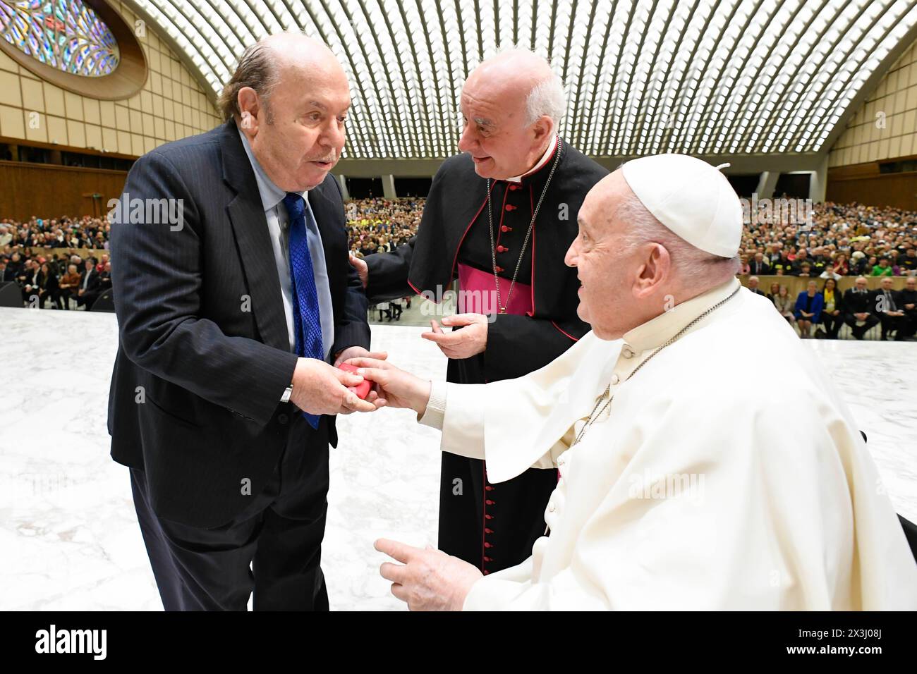 Vatican, Vatican. 27th Apr, 2024. **NO LIBRI** Italy, Rome, Vatican ...