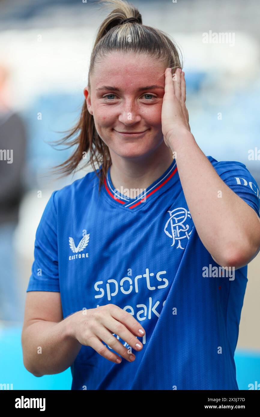 27 April 2025. Glasgow, UK. Rangers play Celtic in the Scottish Gas