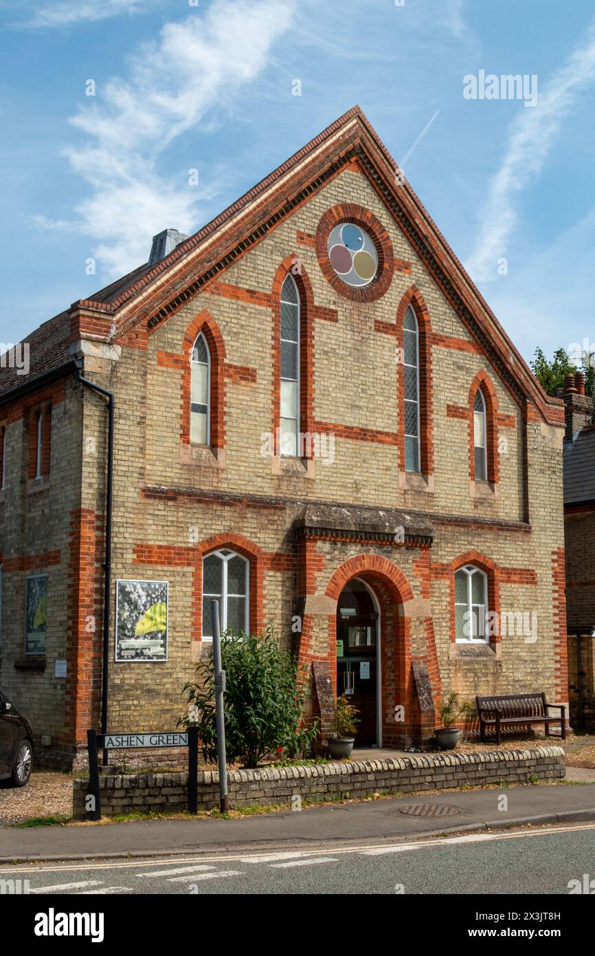 The Great Shelford Free Church, a Baptist church. Great Shelford, Cambridgeshire, England, UK Stock Photo