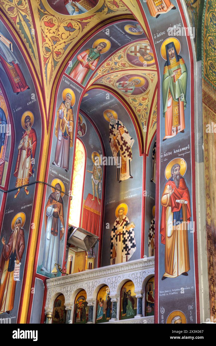Holy church of st nicholas in koukaki hi-res stock photography and ...
