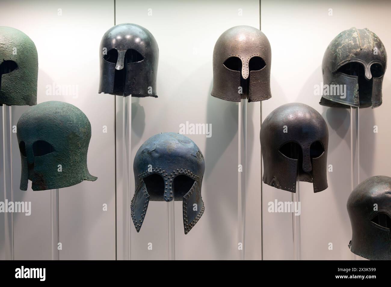 Olympia museum helmet hi-res stock photography and images - Alamy