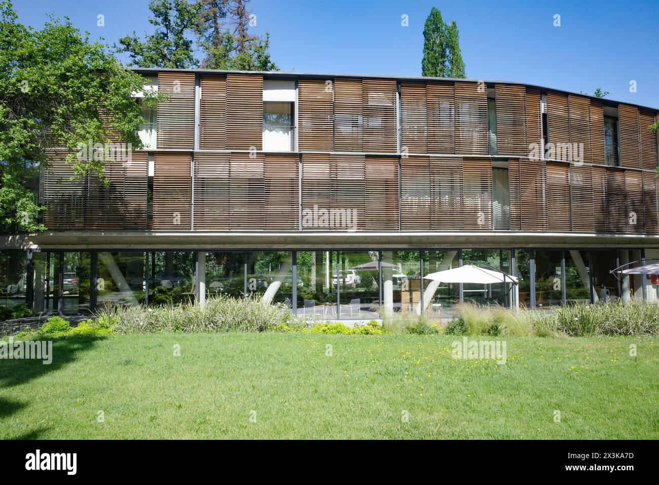 Pirque, Chile - 24 Nov, 2023: Botanical Gardens at the Las Majadas