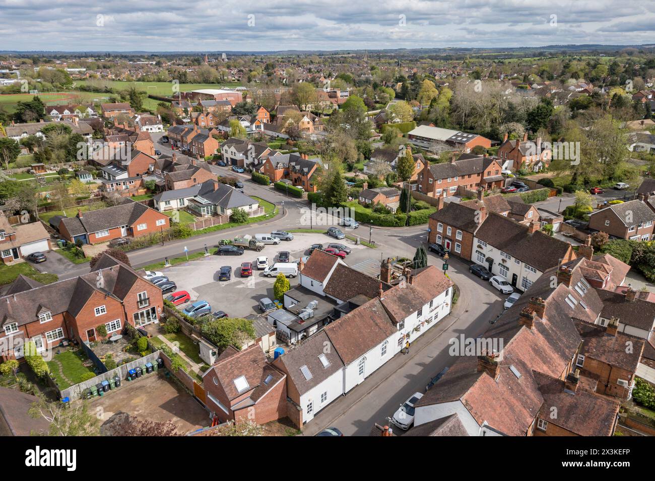 Warwickshire aerial view hi res stock photography and images Alamy