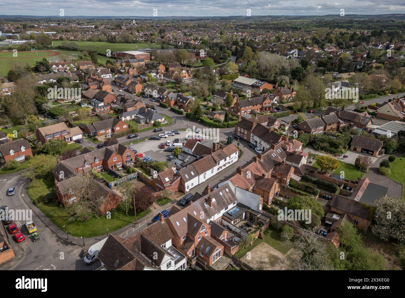 Warwickshire aerial view hi res stock photography and images Alamy
