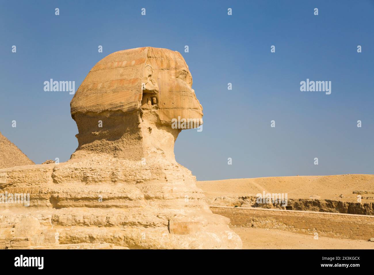 The Great Sphinx of Giza, UNESCO World Heritage Site, Giza, Egypt Stock ...