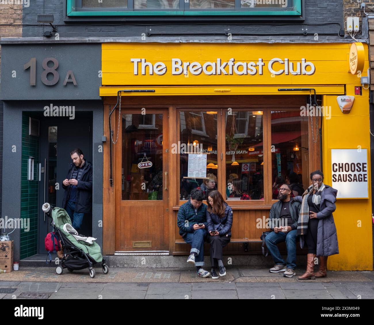 27th April 2024, London - The Breakfast Club - Leicester Square Stock Photo