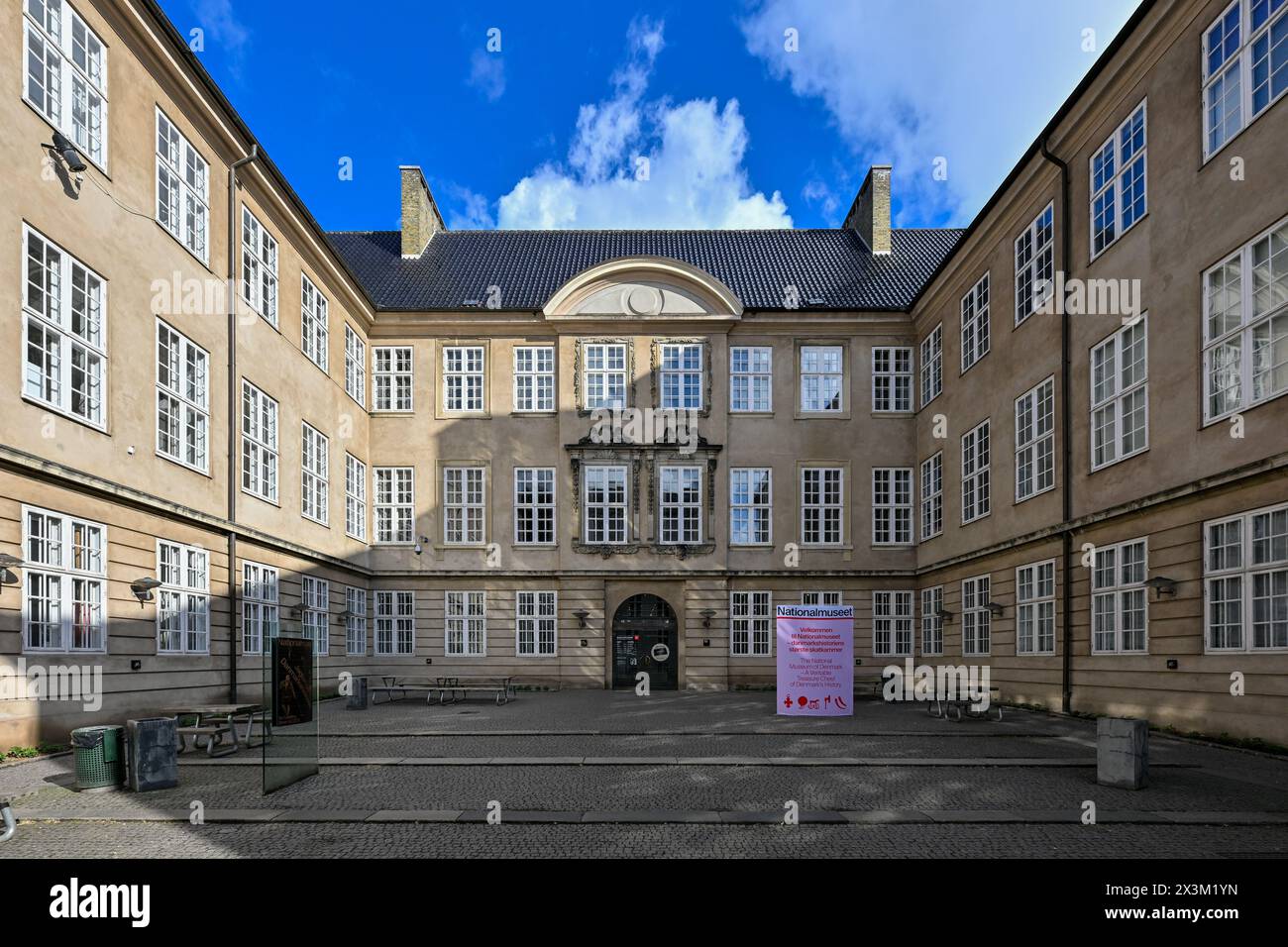 Copenhagen, Denmark - Jul 18, 2023: National Museum of Denmark. 'Nationalmuseet' Stock Photo