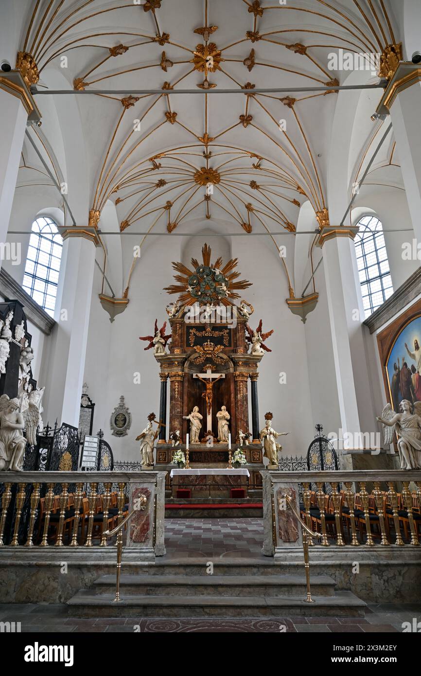 Trinitatis Copenhagen, Denmark - Jul 17, 2023: Trinitatis Church in Copenhagen ...