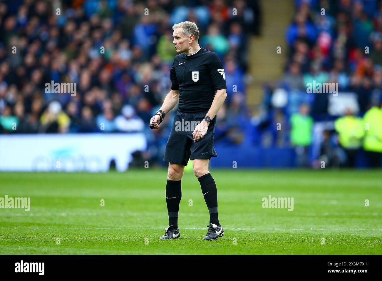 Hillsborough Stadium, Sheffield, England 27th April 2024 Referee