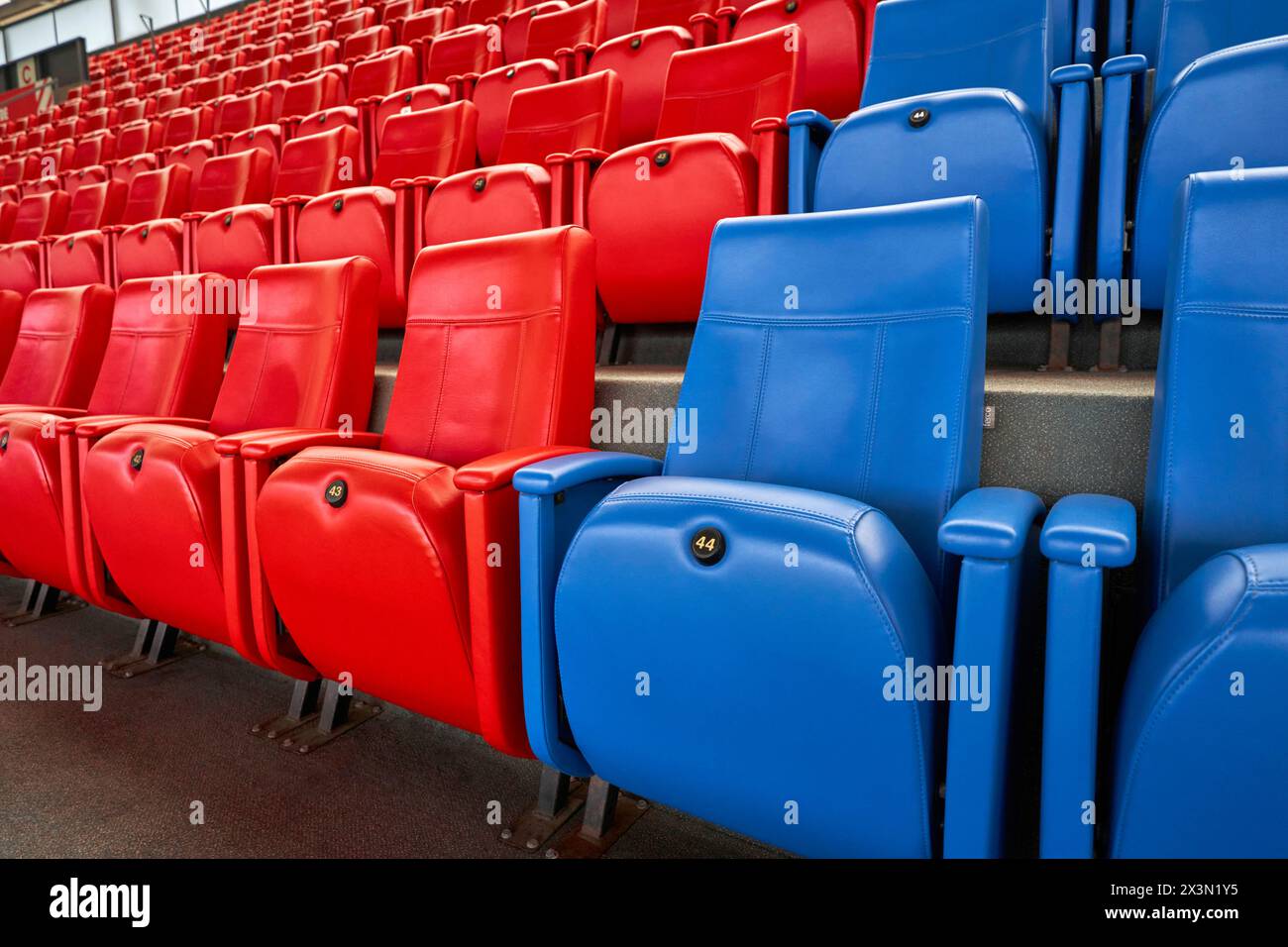 De Kuip arena - the official playgrounds of FC Feyenoord Stock Photo