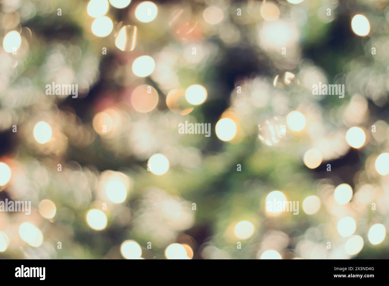christmas bokeh light abstract background Stock Photo - Alamy