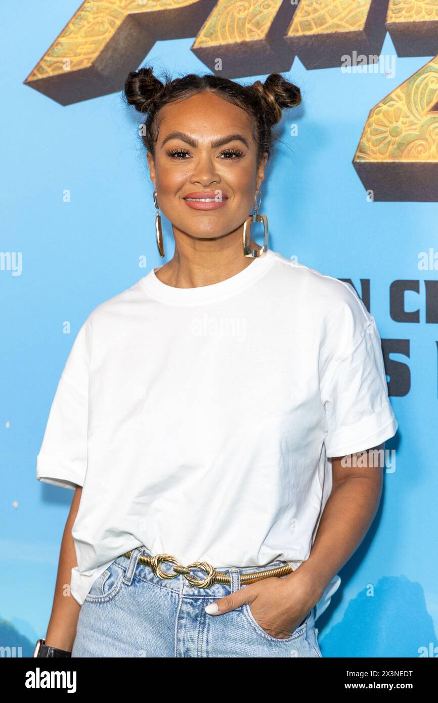 Celebs attend the Kung Fu Panda 4 gala film screening at Vue, Leicester Square Featuring: Zoe Birkett Where: London, United Kingdom When: 24 Mar 2024 Credit: Phil Lewis/WENN Stock Photo