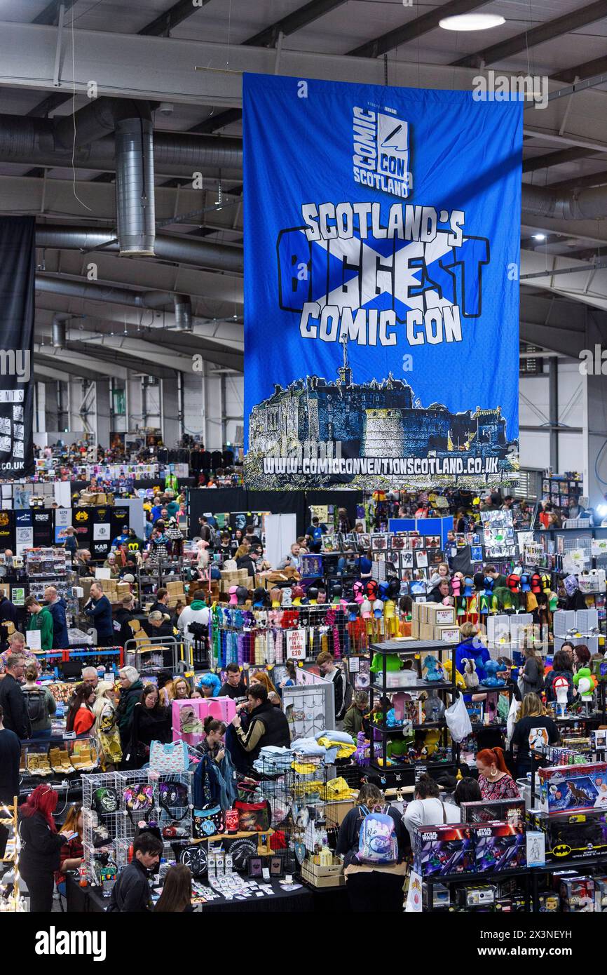 Royal highland centre, Scottish Comic-Con Stock Photo