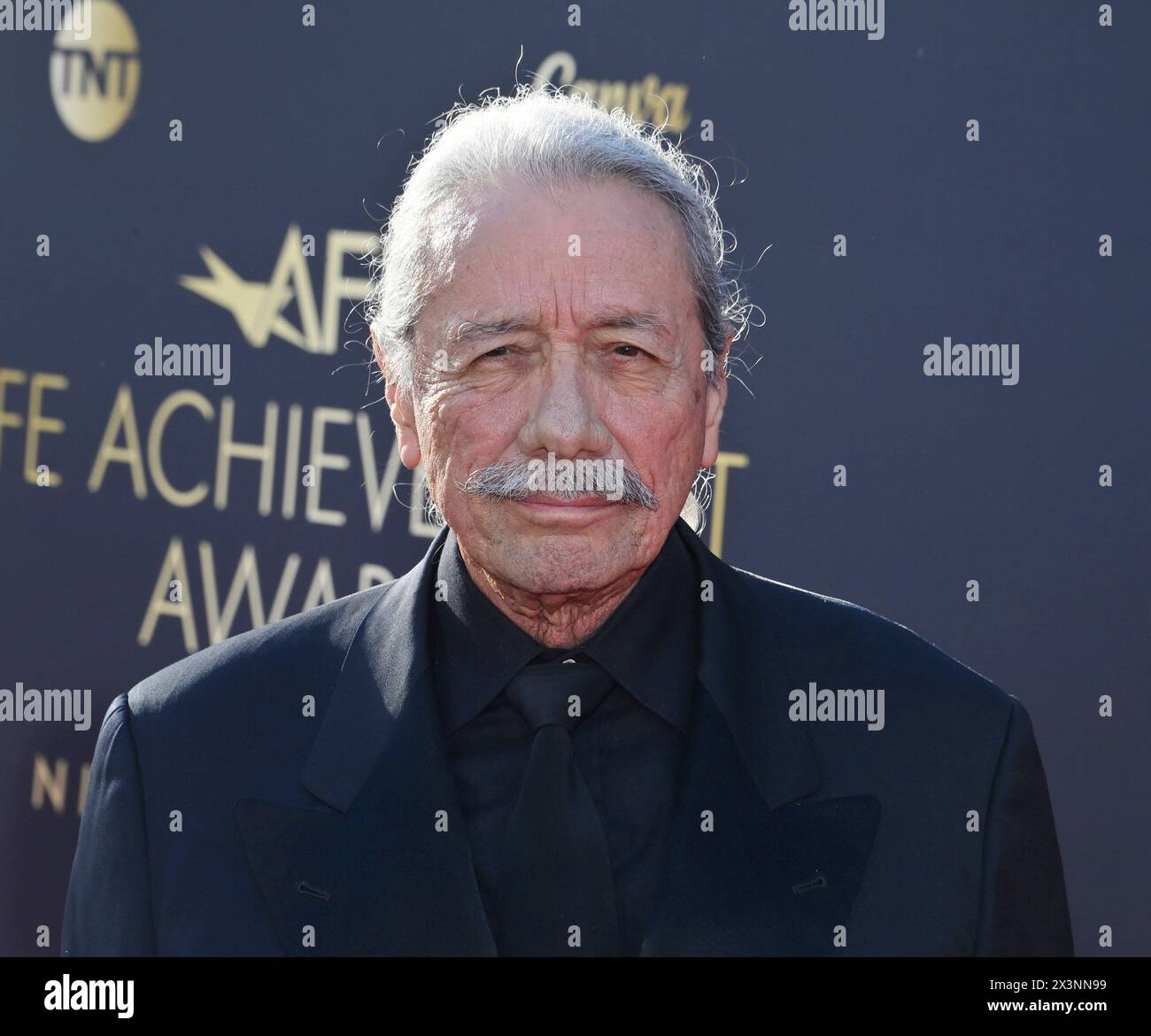 Los Angeles, United States. 27th Apr, 2024. Edward James Olmos attends the 49th AFI Lifetime Achievement Award tribute gala honoring Nicole Kidman at the Dolby Theatre in the Hollywood section of Los Angeles on Saturday, April 27, 2024. Photo by Jim Ruymen/UPI Credit: UPI/Alamy Live News Stock Photo