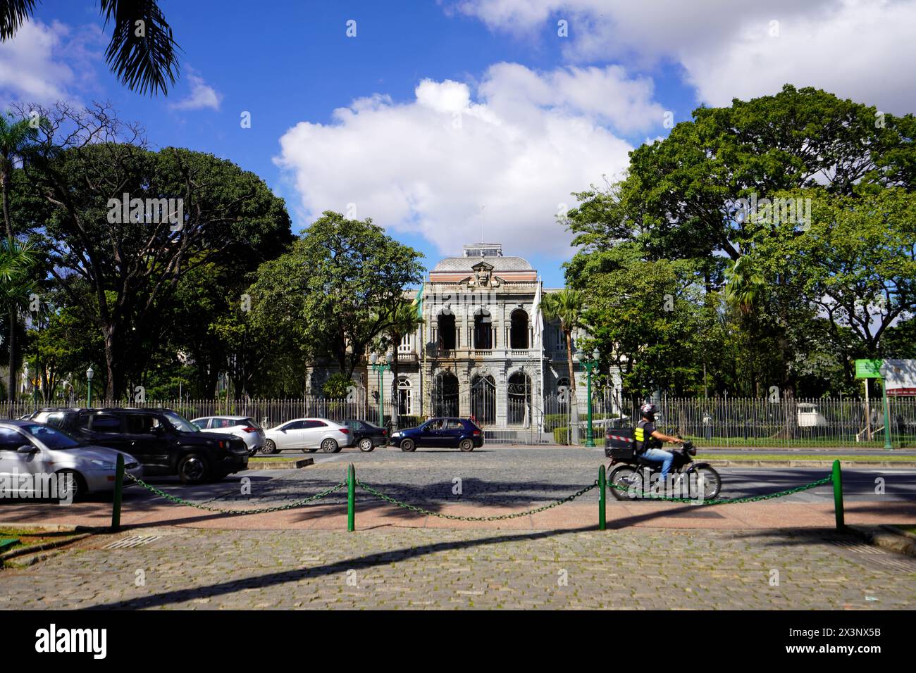 Palacio da Liberdade palace in Praca da Liberdade square in Belo Horizonte, Minas Gerais, Brazil Stock Photo