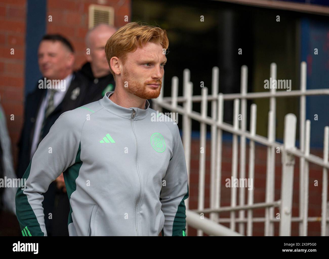 Dens Park, Dundee, UK. 28th Apr, 2024. Scottish Premiership Football, Dundee versus Celtic; Liam Scales of Celtic Credit: Action Plus Sports/Alamy Live News Stock Photo
