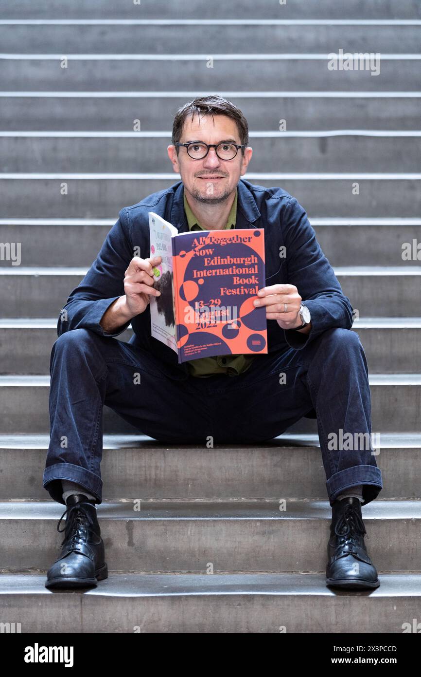 Pictured: Edinburgh Book Festival Director Nick Barley Stock Photo