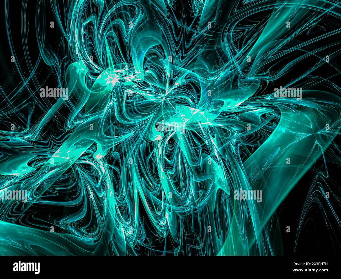 Oceanic Elegance: Vibrant Plasma Background for Dynamic Advertising and Designs Stock Photo