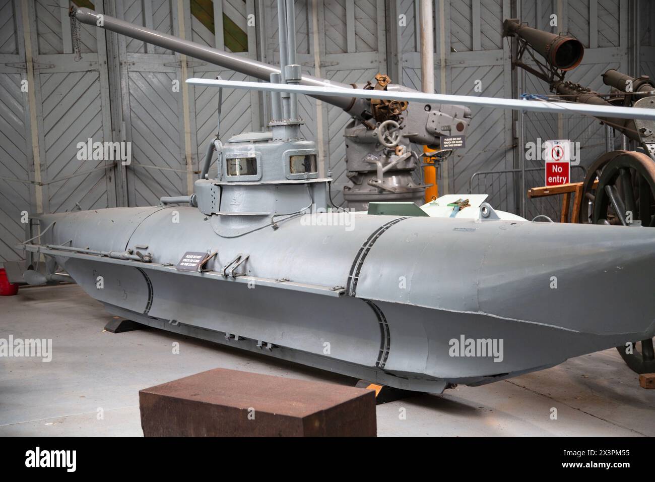 Submersible, One Man Midget Submarine Biber (90), German, IWM, Duxford ...