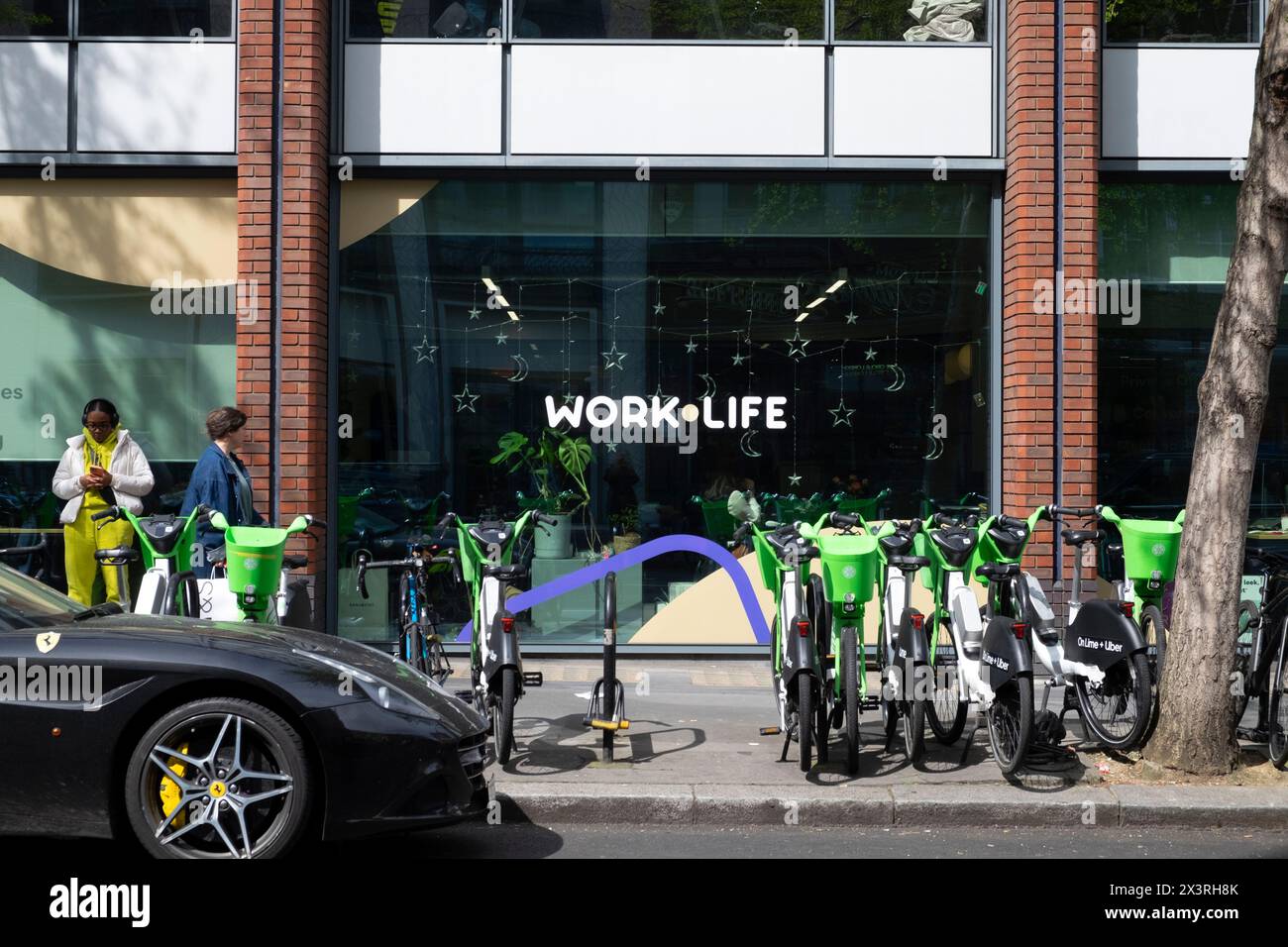 Work Life Coworking workspace building sign business exterior London ...