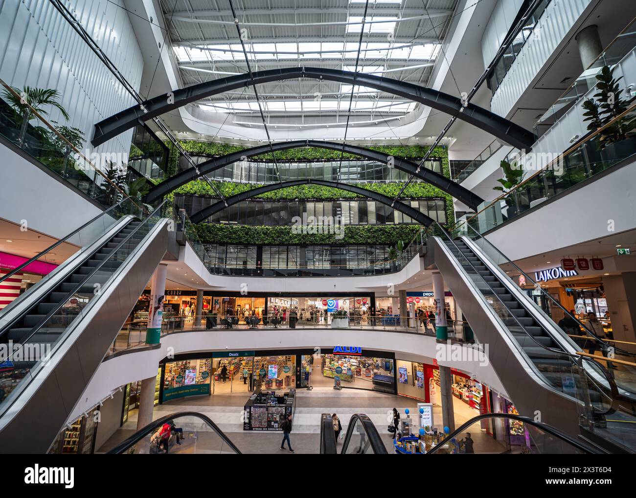 Katowice, Silesian, Poland, March 24, 2024 - The interior design of the