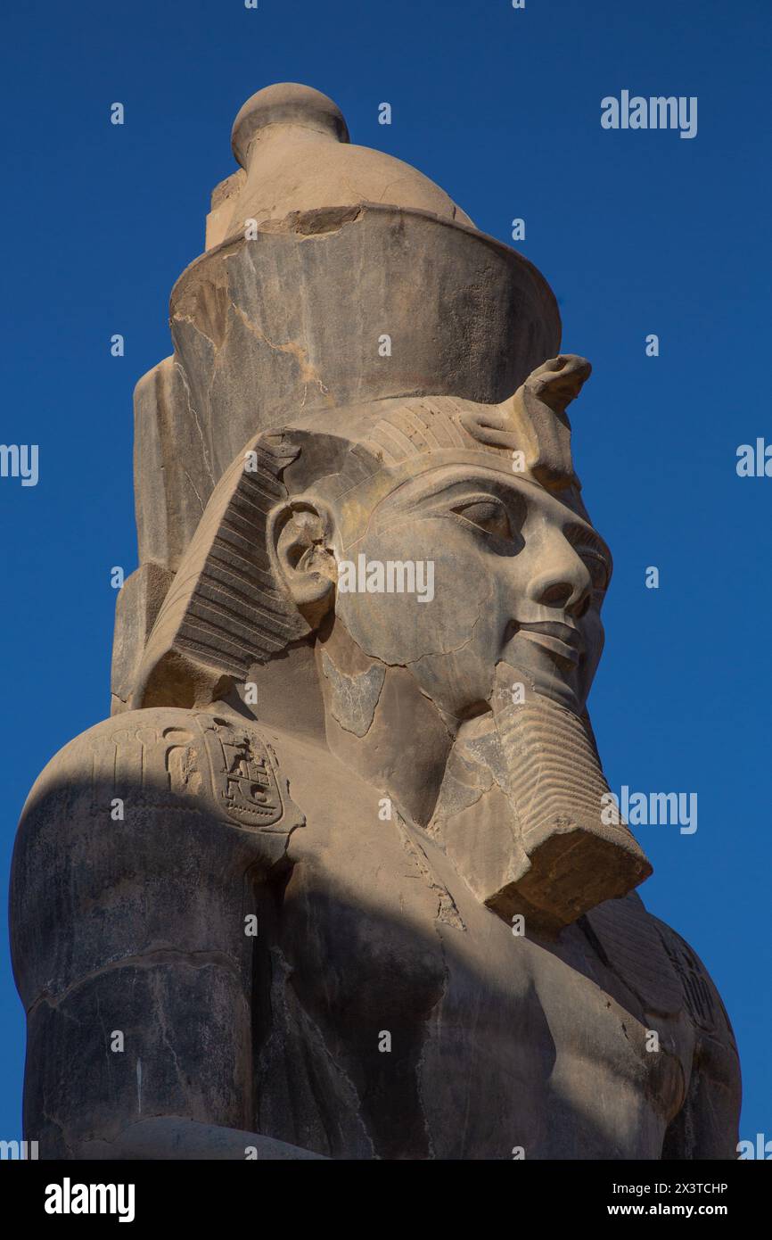 Statue Rameses Ii Statue of Rameses II, Courtyard of Rameses II, Luxor Temple, UNESCO ...