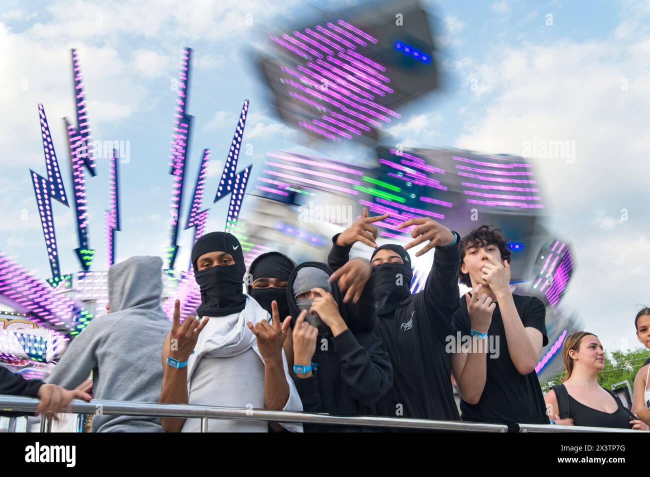 USA; 04282024 The Apple Blossom Carnival Powers Great American