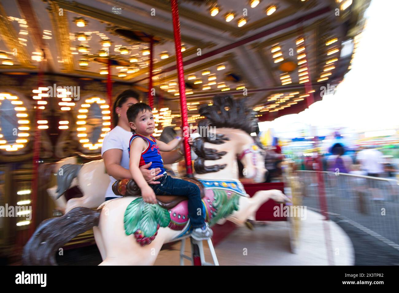 USA; 04282024 The Apple Blossom Carnival Powers Great American