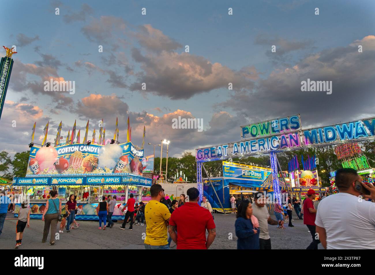 USA; 04282024 The Apple Blossom Carnival Powers Great American