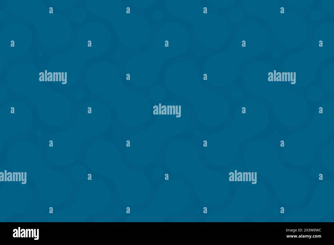 Pattern of abstract layered lighter blue geometric shapes on blue ...