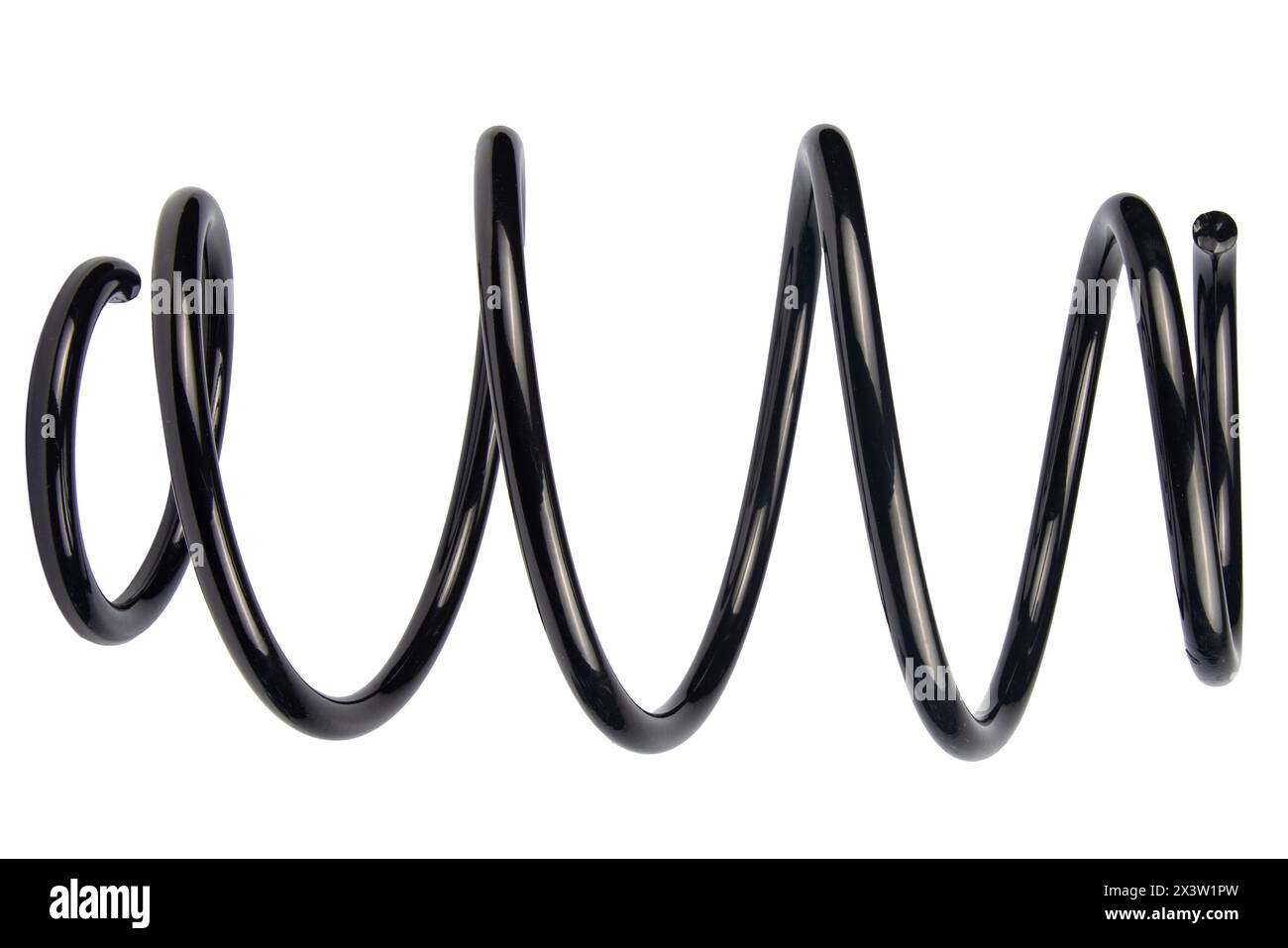 Car Part With Spring Old car springs Cut Out Stock Images & Pictures - Alamy