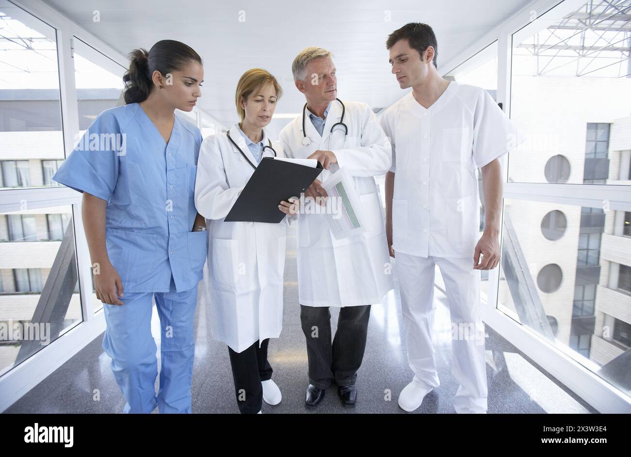 Doctors and nurses Stock Photo