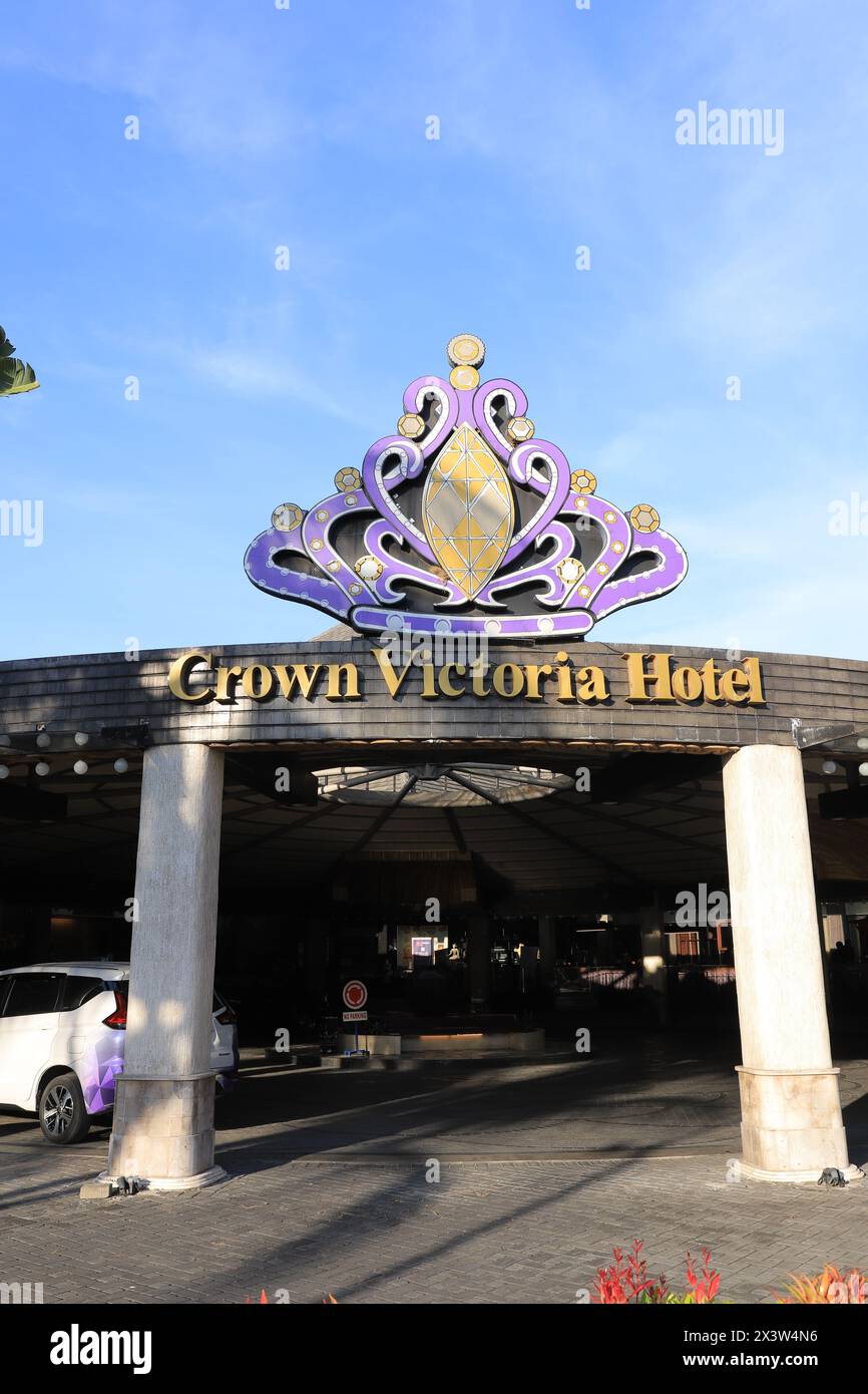 Crown Victoria Hotel at East Java Stock Photo