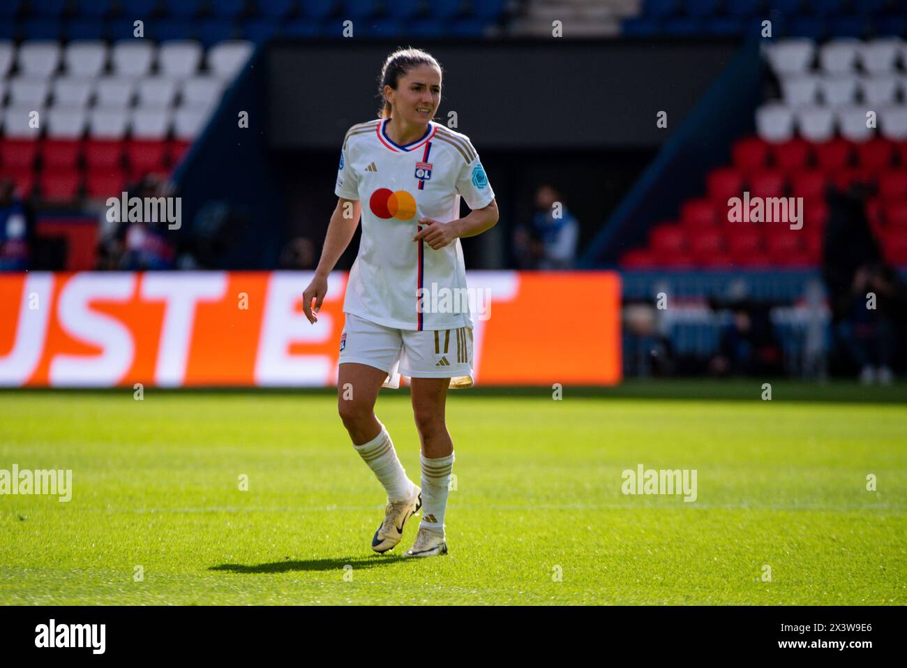 Danielle Van De Donk of Olympique Lyonnais during the UEFA Women's ...